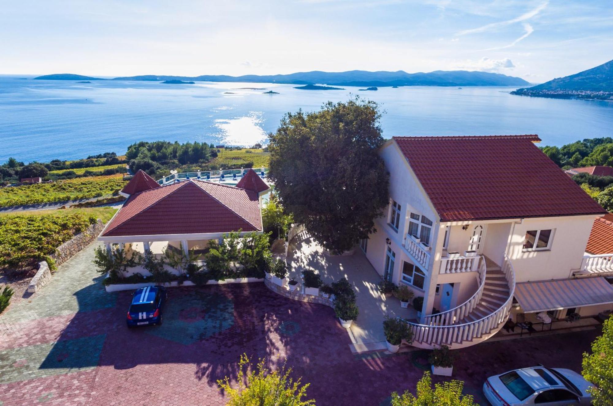 Hotel Pansion Villa Antonio Orebić Exteriér fotografie